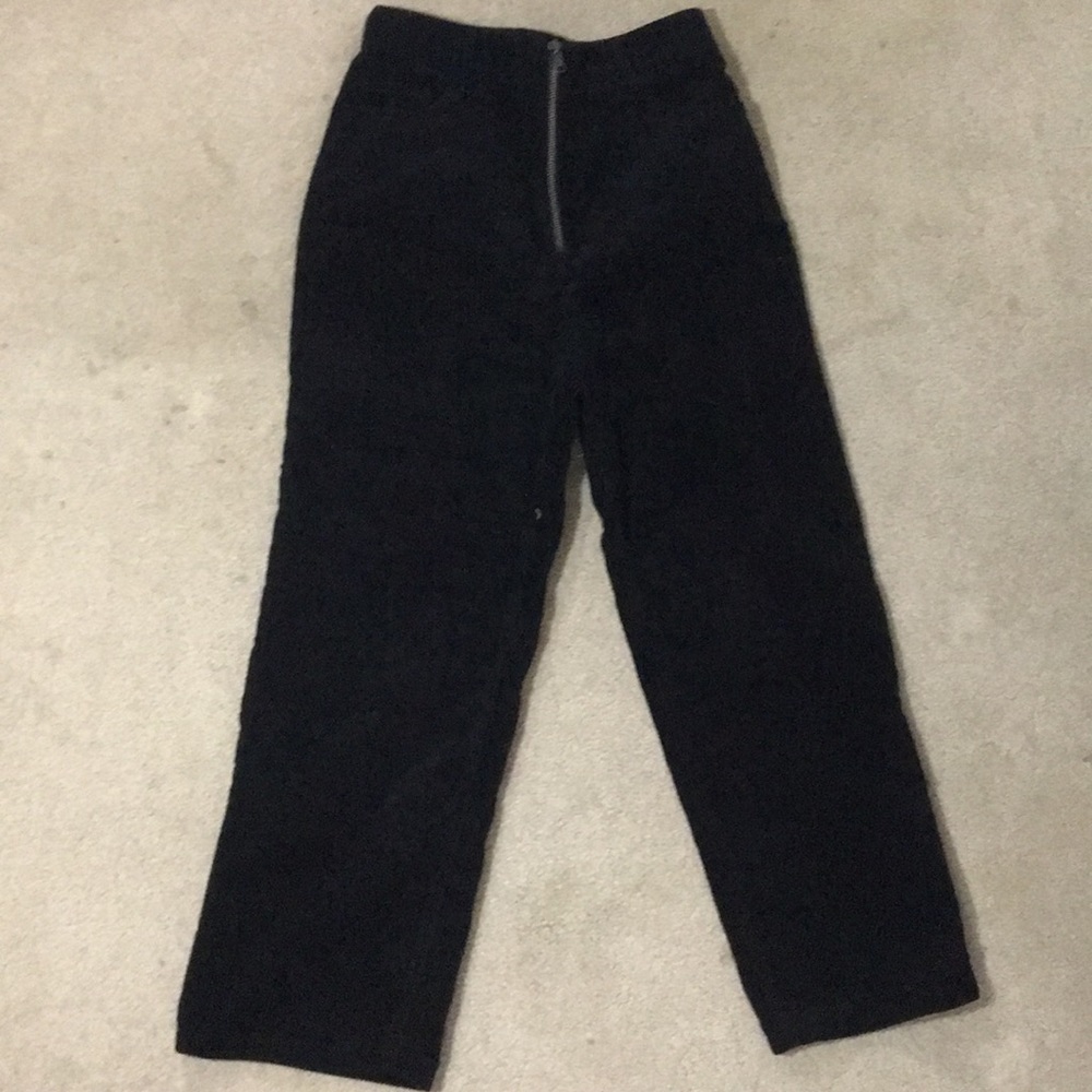 Forever 21, xs, black, corduroy, pants.